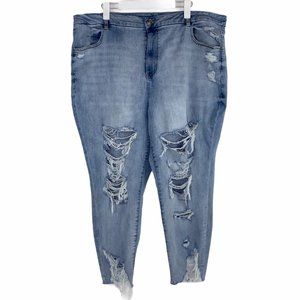 AE American Eagle Curvy Hi-Rise Jegging Crop 24